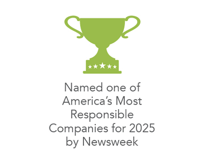 Named one of America's Most Responsible Companies for 2025 by Newsweek