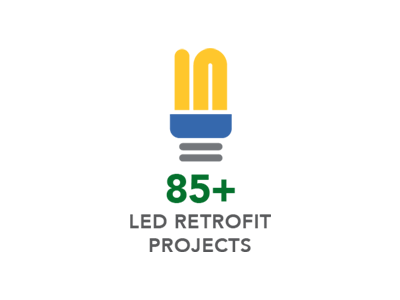 85+ LED RETROFIT PROJECTS 85+ LED RETROFIT PROJECTS